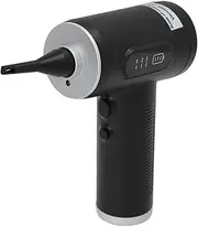 TOOLSGO Electric Compressed Air Duster Vacuum Cordless PC Car Dust Blower Cleaner 50000RPM Rechargeable with Display LED Light for Electronics Camera Lens Keyboards Car Interior
