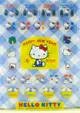 【震撼精品百貨】Hello Kitty 凱蒂貓~KITTY貼紙-透側黃