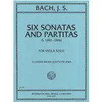 【599免運費】SIX VIOLIN SONATAS AND PARTITAS, S. 1001-1006 IMC995