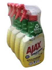 Ajax Spray and Wipe Multipurpose 4 x 750ml Cleaning