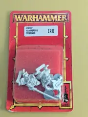 Warhammer Dwarf Hammerers Command Blister Sealed NOS OOP