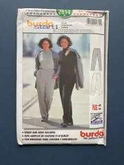 BURDA Sewing Pattern 2614 - LADIES PULL ON CASUAL PANTS Size 18-24