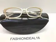 New Montblanc Authentic MB 437 Beige Pearl MB437 059 53-15-135 RX Eyeglasses