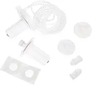 GRIRIW 1 Set Roller Blind Fitting Kit Curtain Repair Accessories with Bead Chain for Rods Convenient Installation for Roller Shades