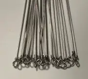 Stainless Steel Closed Loop Wire Shaft .035 Diameter Spinner Lure