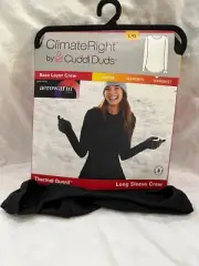 Climate Right Cuddl Duds Women Thermal Guard Long Sleeve Crew Base Layer U Pick