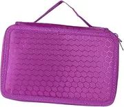 72 Slot Pen Case Pencil Box Elastic Holders Portable School Pencil Case for Travel Outdoor Stationery Box Zipper