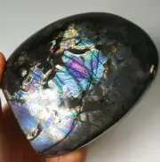 602G Natural Purple Flash Rainbow Labradorite Polished Gemstone Healing WB59