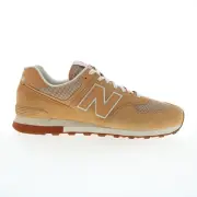 New Balance 574 XML574BT2 Mens Brown Suede Lifestyle Sneakers Shoes 12