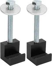 2 Pcs J Hooks: Heavy Duty Aluminum Alloy Truck Tool Box Accessories, Universal Fit for Pickup & Truck