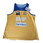 West Coast Eagles AFLW Women’s Training 2021 Singlet New W Tags Size 16 XL