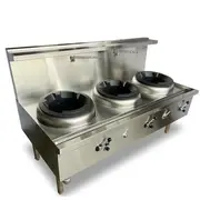 Jasper Triple Wok Duckbill Burner - Natural Gas