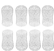 Downpipe Protection - Gutter Protective Grille Guard Protection Net,Gutter Filter Strainer Expand Gutter Guard Strainer Filter for Residential, Shopping Malls, Schools