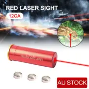 12 Gauge Cartridge Laser Bore Sighter Boresight 12GA Red Laser Sight