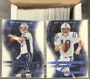 2004 Upper Deck SP Authentic Football Complete Base Set #1-90 - Sleeved
