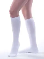 Allegro Athletic CollMax Compression Socks X-Large (White) 20-30mmHg