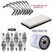 Tune Up Kit Filters Spark Plugs For CHEVROLET SSR V8 6.0L 2006