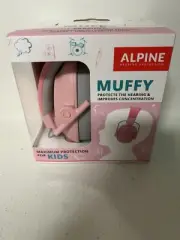 ALPINE Muffy Headphones Kids 21dB Noise Cancelling/Reduction Earmuffs Blue 5+