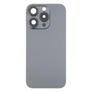 For iPhone 16 Pro Original Glass Battery Back Cover Black
