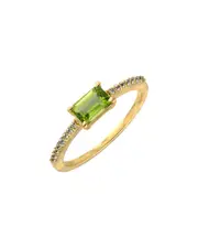 Tiramisu 14K Over Silver 2.29 ct. tw. Gemstone Ring