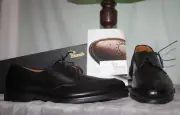 New ALLEN EDMONDS Kennett Men's 12 3E EEE Black Dress Shoes Oxford Lace Up