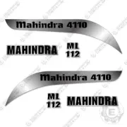 Fits Mahindra 4110 Decal Kit Tractor Decals - With ML112 Decals Included!