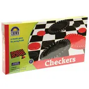 Crown Checkers Board Portable Strategy Game Kids/Children 7y+ Checkerboard Toys