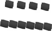 jojofuny 10sets Aluminum Name Signs Blank DIY Engraving Plates for Office Door Thickness Versatile Metal Signs for Custom Room Identification 10pcs*10