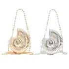 Metal Lipstick Bag Shoulder Strap Chain Cosmetic Bag for Shopping