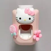 Kawaii Hello Kitty A Toothpaste Squeezer Cartoon Automatic Toothpaste Dispenser
