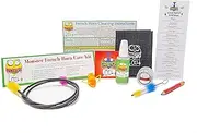 Monster French Horn Care and Cleaning Kit | Rotor Valve Oil w/Easy-to-Use Needle Applicator Tip, Slide Grease, and Cleaning Brushes to Take Care of Your French Horn