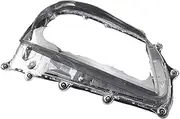CLZCNQLX Car Front Headlight Glass Cover Compatible for Toyota Crown 13 2010 2011 2012 Lampshade Left and Right Clear Lens Shell(Left)