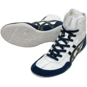 ASICS Wrestling Boxing Shoes EX-EO (Successor to TWR900) White x Navy x Gold