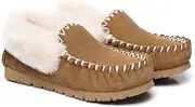 [UGG AUSTRALIAN SHEPHERD] UGG Slippers Australian Premium Soft Sheepskin Wool Winter Home Cozy Womens Slipper Popo Moccasin Shoes