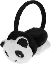 Ipetboom 1Pc Cartoon Panda Ear Muffs for Plush Winter Earmuffs Warm Ear Protectors Adorable Design for Outdoor Play Present for Boys