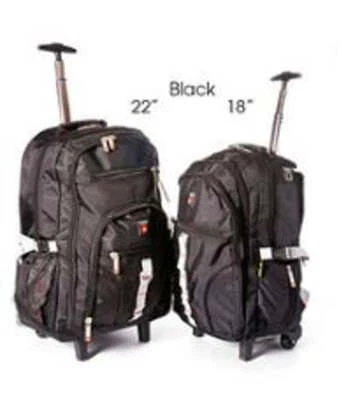 Power in Eavas 2107 2-Piece Backpack w/ Wheels (18", 21")
