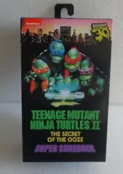 2021 NECA TMNT TEENAGE MUTANT NINJA TURTLES II SUPER SHREDDER SECRET OF THE OOZE