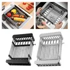 Adjustable Dish Drying Rack, Sink Drying Rack Kitchen Dish Drainer, Sink,