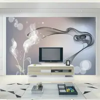 在飛比找樂天市場購物網優惠-3D立體現代簡約客廳電視背景牆壁紙影視牆壁畫臥室牆紙5d無縫