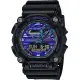 【CASIO 卡西歐】G-SHOCK 虛擬藍系列 科技感雙顯錶 畢業禮物(GA-900VB-1A)