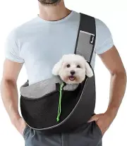 Pawaboo Pet Sling Carrier (Black, Medium) Brand New in Box!!