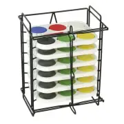 Jack Richeson 6 Well Palette Storage Rack, 10-3/8 H x 8-5/8 W x 10-1/2 L in