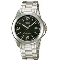 在飛比找PChome24h購物優惠-CASIO 時尚都會新風格指針錶-黑色