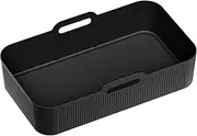 Air Fryer Silicone Liners, Silicone Mat Square Basket Liner for Air Fryer - Rectangle Reusable Baking Tray Air Fryer Accessories for Baking, Roasting
