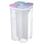 Food Storage Container Lid Seals - Sealed Food Storage Container Jars With Built-in Partitions