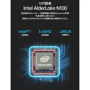 MOREFINE M9 迷你電腦(Intel N100 3.4GHz) - 8G/256G現貨 廠商直送