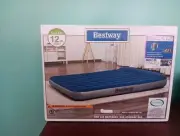 Bestway 12 inch Queen Air Mattress with Built-in Pump New In Box