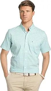 [IZOD] Men's Big and Tall Advantage Performance Poplin Short Sleeve Shirt