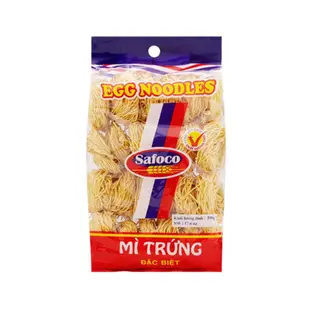 【越南 】Safoco Mì trứng 麵條 雞蛋麵 海鮮麵 雞絲麵 義大利麵 炒麵 500g