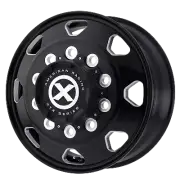 17.5x6.75 ATX AO401 Octane Gloss Black Milled FORGED Wheel 8x6.5 (0mm)